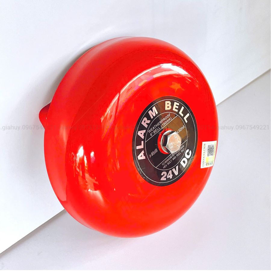 Chuông báo cháy 6 inch 24V Yongjin YJ-619 có kiểm định